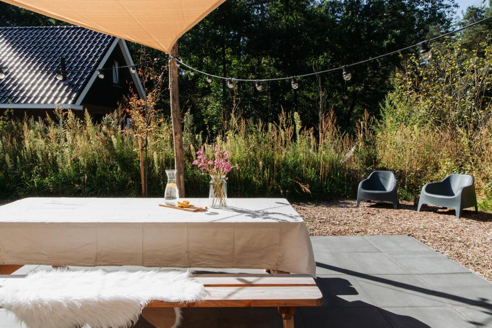 Foss Lodge - Luxe Boutique Boshuis Veluwe Nunspeet Dış mekan fotoğraf